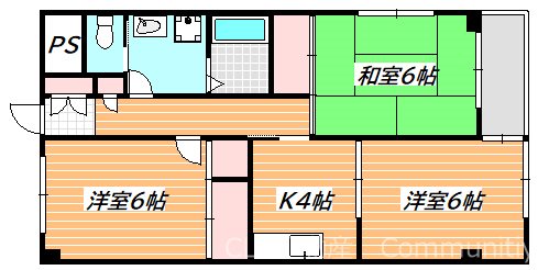 フェアレディマンション 間取り図