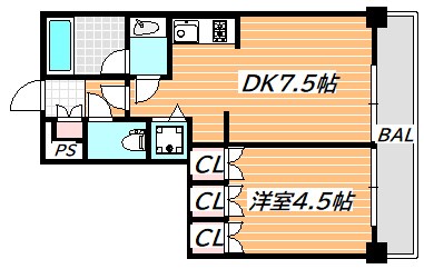 ブランシエスタ浦安 間取り図