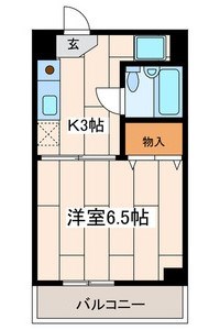 メゾンロアジス 間取り図