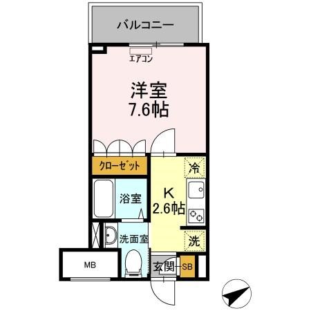 イーストサイドレジデンス 間取り図