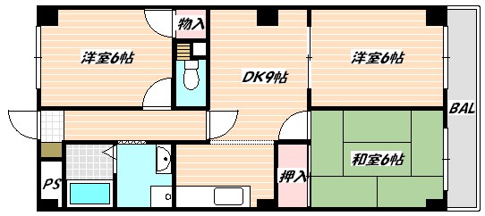 ファミール行徳 間取り