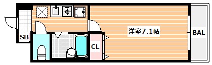 レジディア浦安Ⅱ 間取り図