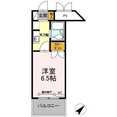 Kビル  間取り図