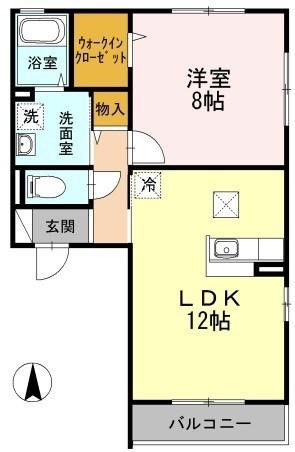 ウィルモア大瀬戸　Ⅰ  間取り図