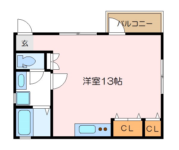 ミルキーウェイ 間取り図