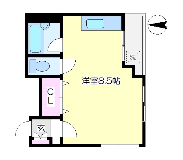 ティーフラワータナベ 間取り図