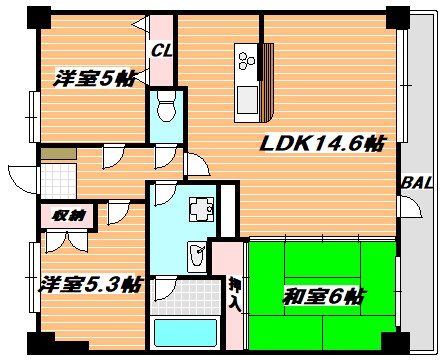 エル・モビック 間取り図