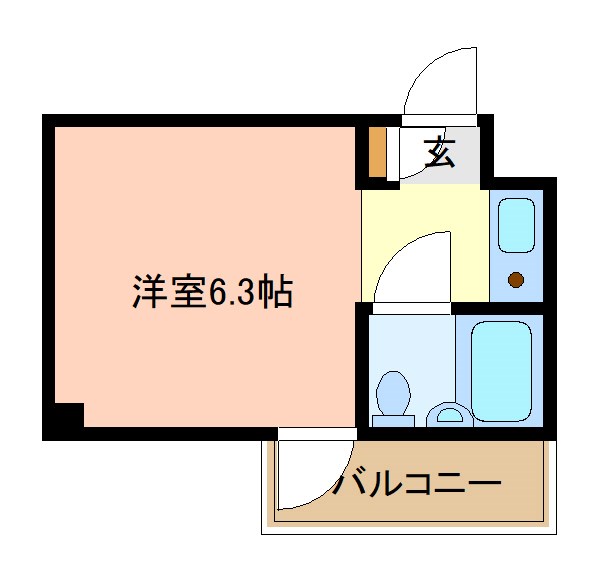 ベルビュ日吉 間取り図