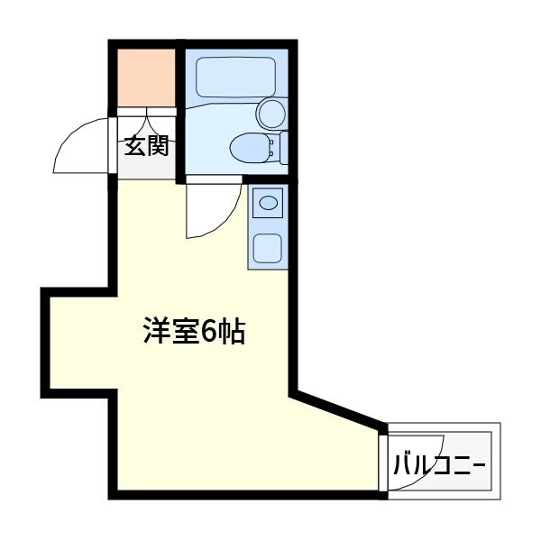 ベルビュ日吉 間取り図