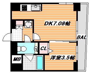 ディームス浦安 間取り