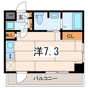 横浜翠葉BuildingⅠ 903号室 間取り