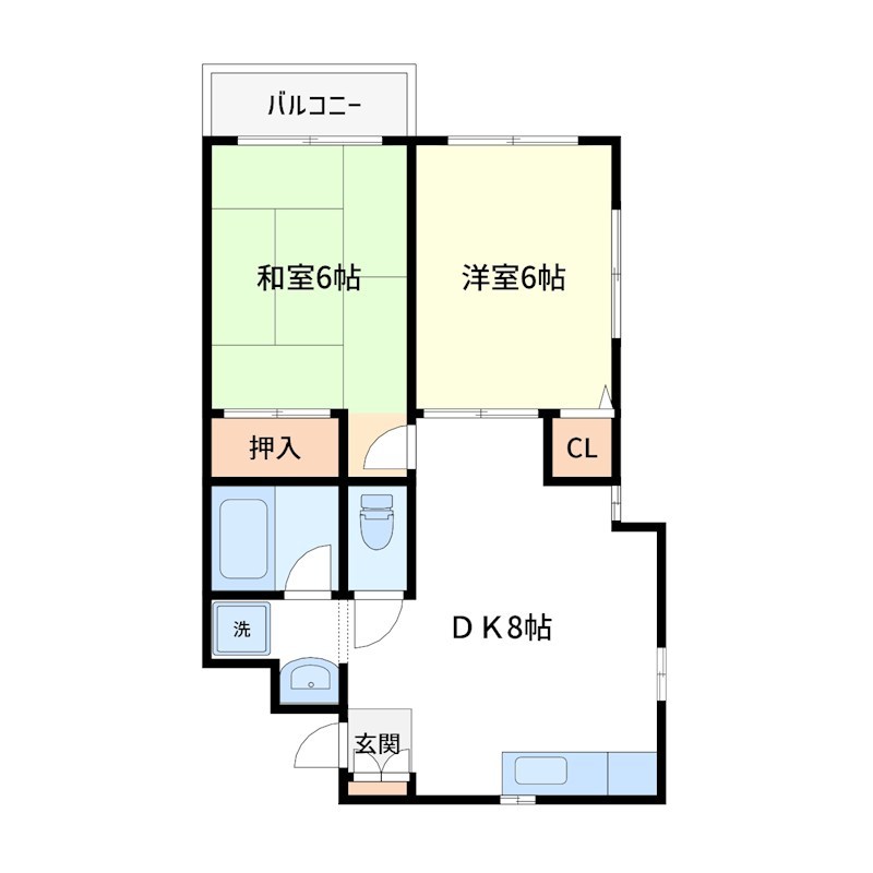 ランドビュー野毛 間取り