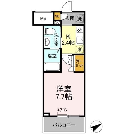 イーストサイドレジデンス 間取り図