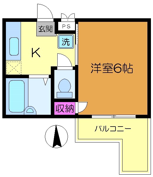 ベイブリッジエントランス内海 間取り