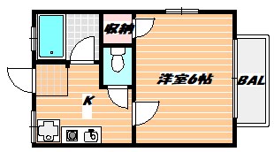 テラスＥＮＪＵ  間取り
