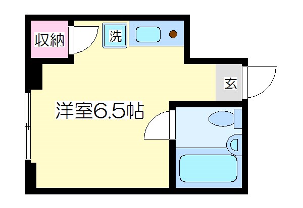 ユニオンハイツ鹿島田 間取り