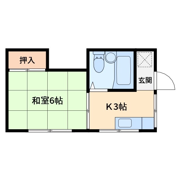 ヴィラ田辺 間取り