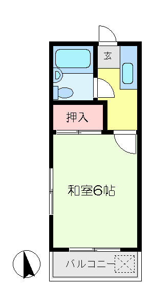 矢上ハイツ 間取り