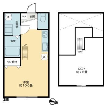 アーリーガーデン横濱山手Ⅰ 204号室 間取り