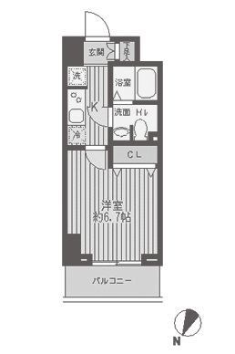 レジディア蒲田 間取り