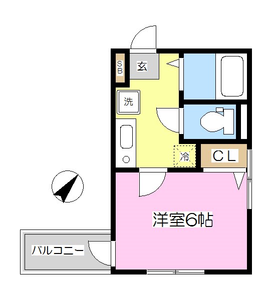 ＫＩＳＡＫＵ ＨＥＩＧＨＴＳ  間取り