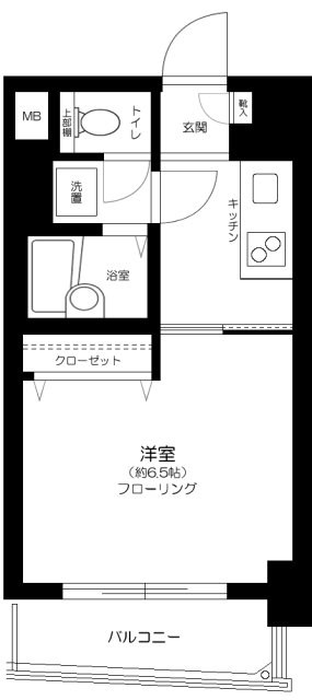 ベスト伊勢佐木町 402号室 間取り