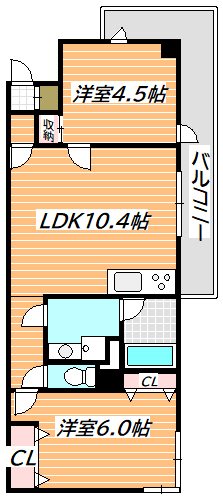 ウェーブコート 間取り