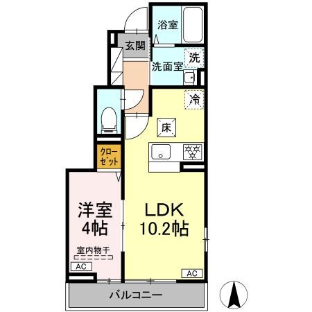D paina 南馬込 間取り
