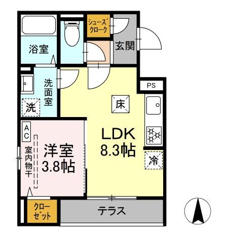 D paina Kannon 間取り