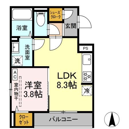 D paina Kannon 間取り