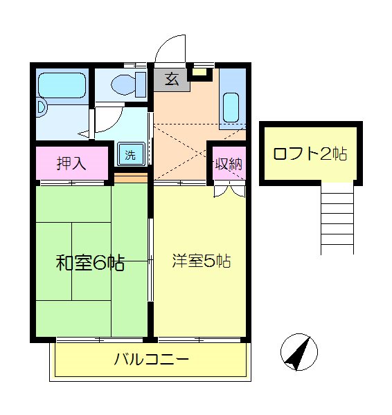 ロベルトガーデン 間取り