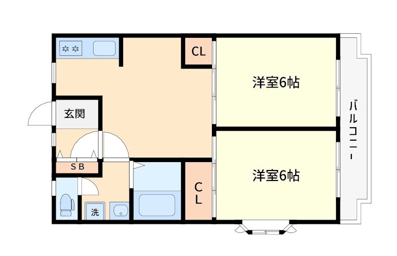 プレサージュ川崎 間取り図