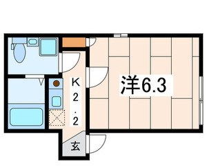 レジェンド 103号室 間取り