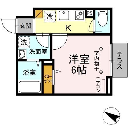 サニーコート南行徳 間取り図