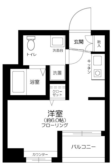 ロックヒルズ前里町 601号室 間取り