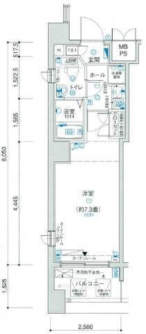 ヴェルト川崎プラッツ 間取り