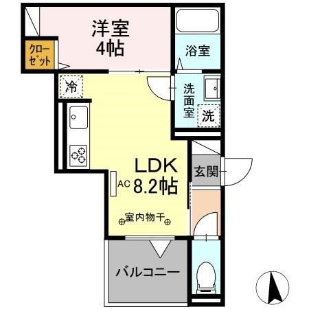 D-room小倉 間取り
