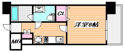 アゼスト浦安ステーショーン 間取り図