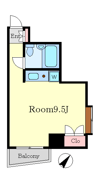 モガハウス 間取り図