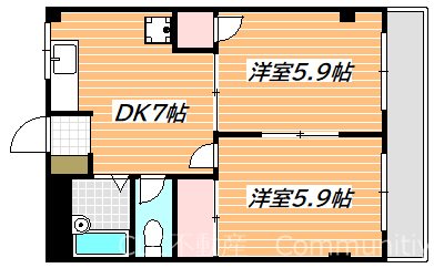 コーシュン・ビレッジ 間取り図