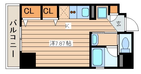 マイスターハウス川崎 604号室 間取り