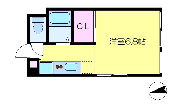 ステラ東門前 間取り
