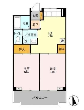 メゾンラフォーレ 間取り