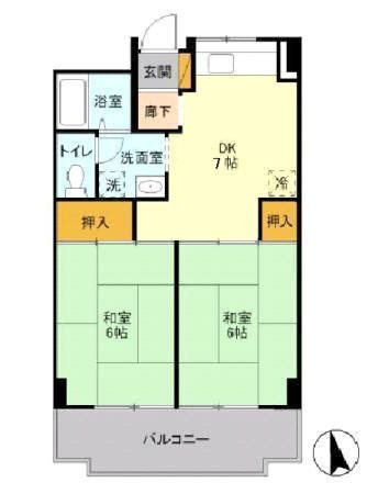 メゾンラフォーレ 間取り