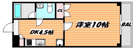 クレオ舞浜Ⅲ 間取り