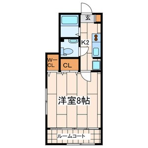 Ｅｓｔｒｅｌａ 105号室 間取り