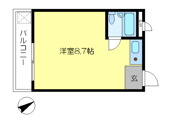 ロータスクラブ横浜 間取り