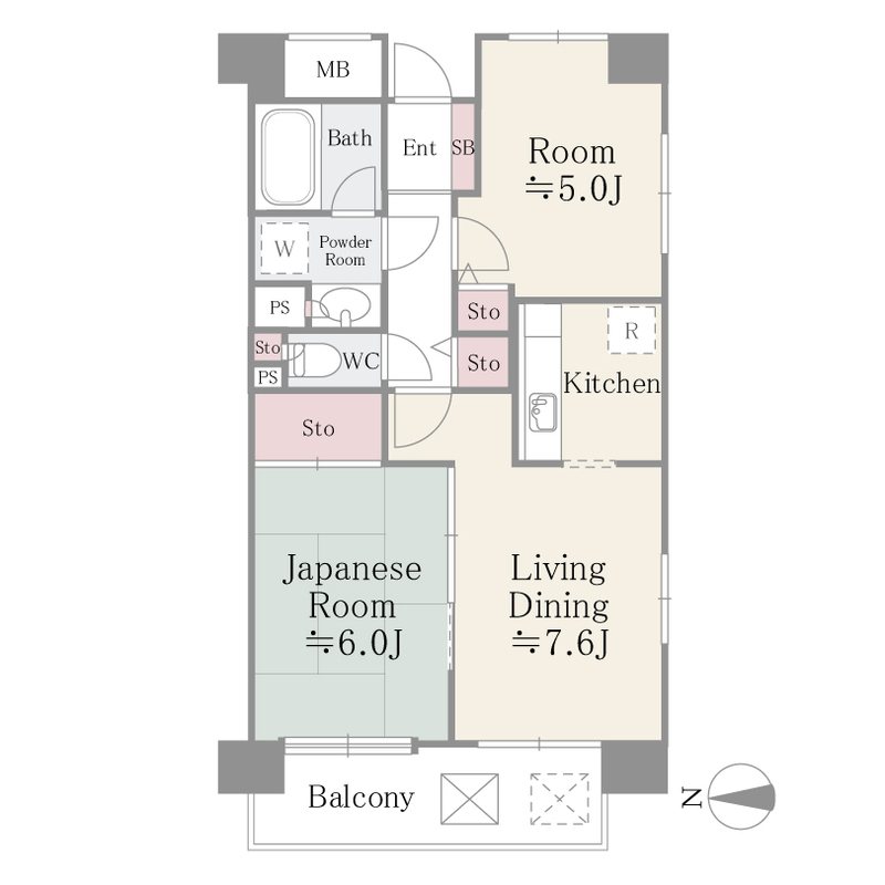 フレスコ川崎 間取り