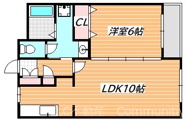 M　High　Crest（エムハイクレスト） 間取り