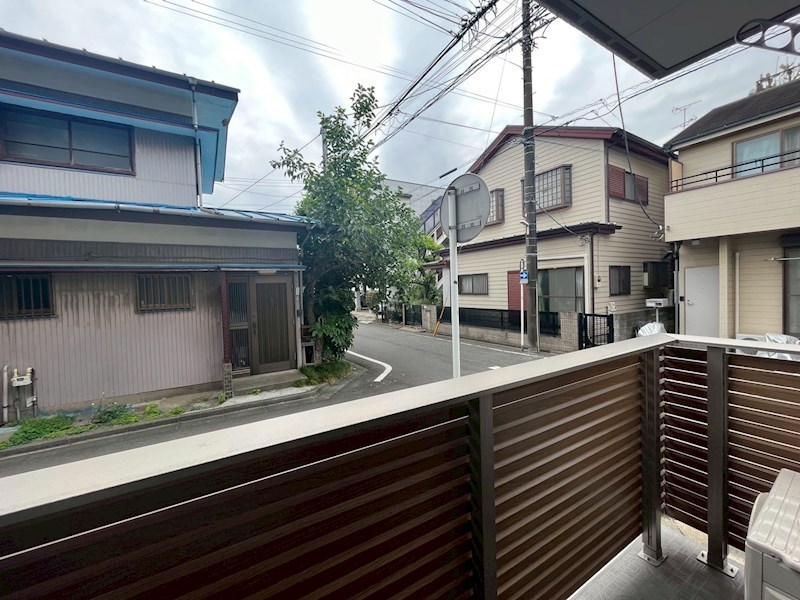 雫邸 ベランダ